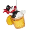 Boutique de Noël Mom'S Kitchen & Bakery*Snowman Bartender, Happy Hour, Ornament