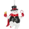 Boutique de Noël Mom'S Kitchen & Bakery*Snowman Bartender, Happy Hour, Ornament