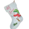 Boutique de Noël Christmas Classics*Snowman Metal Stocking