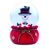 Boutique de Noël Snow Globes*Snowman Mini-Snowglobe