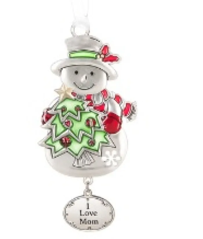 Boutique de Noël Family & Friends*Snowman Ornament, 3"