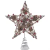 Boutique de Noël Enchanted Forest*Star Tree Top With Pine Nut