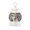 Boutique de Noël Snow Globes*Swirl Snowman Family Lantern