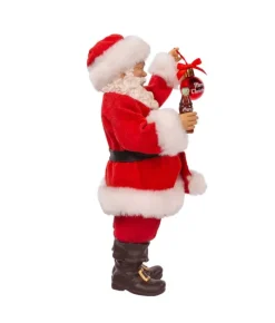 Boutique de Noël Christmas Classics*Table Ornament, Santa Claus And Coca Cola, Celebrating Christmas With A Red Ornament