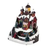Boutique de Noël Animated And Musical Pieces*Table Piece, Animated Mountain Train Station, Led Lighting.