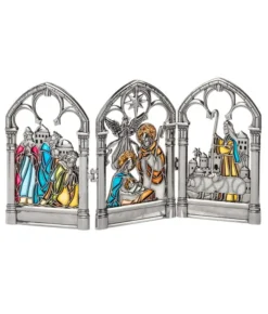 Boutique de Noël Religion & Nativities*Table Piece, Nativity Scene In Triptych Form