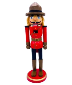 Boutique de Noël Ballet & Nutcrackers*Table Piece, Rcmp Mountie, 15" Tall Nutcracker