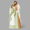 Boutique de Noël Religion*Table Piece, The Holy Family, With Mistletoe Decoration