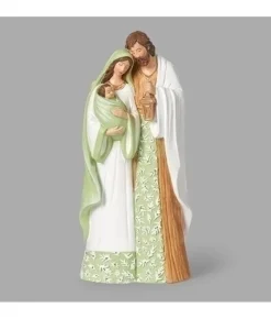 Boutique de Noël Religion & Nativities*Table Piece, The Holy Family, With Mistletoe Decoration