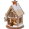 Boutique de Noël Rustic*Table Piece,Toy Store, Led Lit