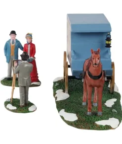Boutique de Noël Lemax Villages*Traveling Photographer With Wagon, Set Of 3 Figurines