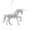 Boutique de Noël Winter Wonderland*Tree Ornament, Frosty Unicorn, 4.5"