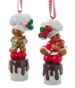 Boutique de Noël Ginger Bread & Candy Shoppe*Tree Ornament, Gingerbread Man