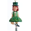 Boutique de Noël Family & Friends*Tree Ornament, Irish Traditional Dancer, Girl, With Hat.