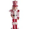 Boutique de Noël Ginger Bread & Candy Shoppe*Tree Ornament, Peppermint Nutcracker
