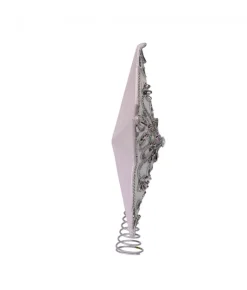 Boutique de Noël Winter Wonderland*Treetop Decoration, Silver Star