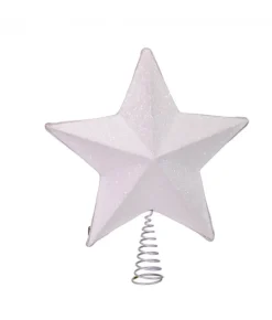 Boutique de Noël Winter Wonderland*Treetop Decoration, Silver Star