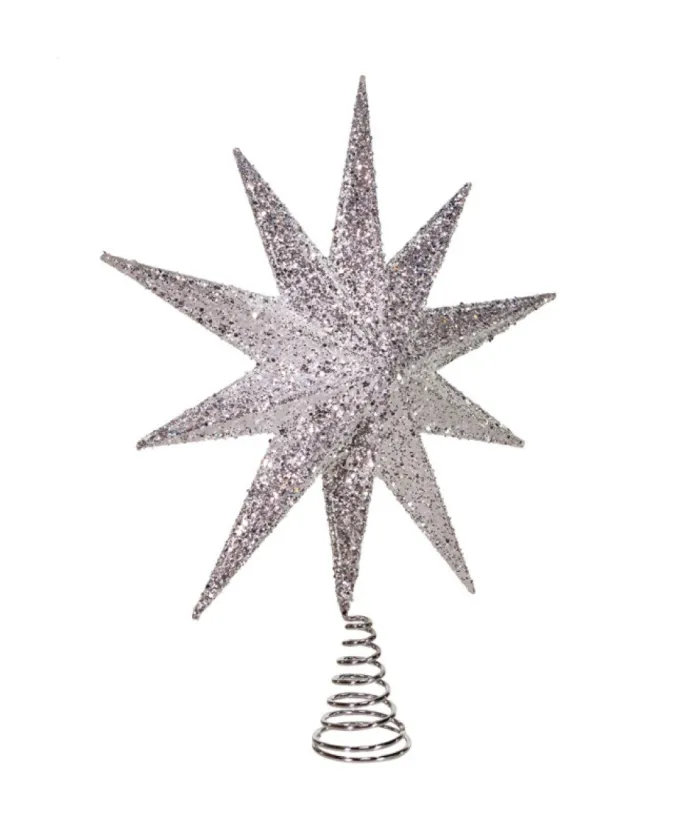 Boutique de Noël Winter Wonderland*Treetop Decoration, Star