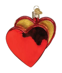 Boutique de Noël Ginger Bread & Candy Shoppe*Valentine Chocolate Glass Ornament