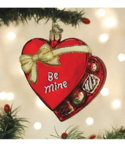 Boutique de Noël Ginger Bread & Candy Shoppe*Valentine Chocolate Glass Ornament
