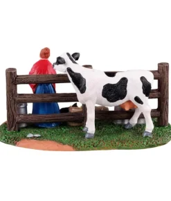 Boutique de Noël Lemax Villages*Victorian Dairy Farmer