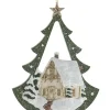 Boutique de Noël Christmas Classics*Village House In Arch Ornament