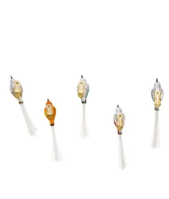 Boutique de Noël Birds & Owls*Vintage Glass Bird Clip-On Ornaments