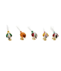 Boutique de Noël Glass Ball Boxes*Vintage Glass Bird Clip-On Ornaments