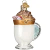 Boutique de Noël Varied Shapes*Whipped Coffee Glass Ornament