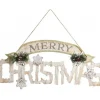 Boutique de Noël Rustic*Wooden Merry Christmas Sign
