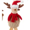 Boutique de Noël Enchanted Forest*Woolly Fabric Moose Ornament