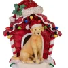 Boutique de Noël Family & Friends*Yellow Lab Ornament With Doghouse