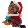 Boutique de Noël Family & Friends*Yorkshire Terrier Ornament With Coat