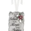Boutique de Noël Family & Friends*Zinc Plaque Ornament 3", "Believe In The Magic "